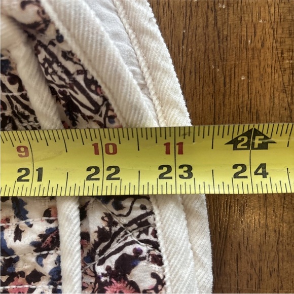 Anthropologie Quilted Vest Size Small/Medium Floral Print Pockets Open **Read** - Picture 7 of 14